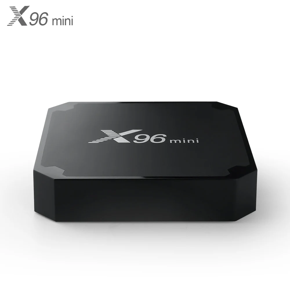 ТВ приставка X96 mini на Android 9 0 с четырехъядерным процессором Amlogic S905W 2 4 ГГц Wi Fi 1 ГБ 8 16
