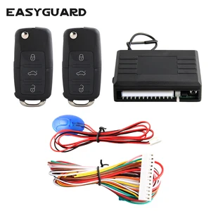 EASYGUARD 2 пульта дистанционного управления с разблокировкой ключа без ключа, система доступа с дистанционным замком и разблокировкой DC12v, удаленное окно для разблокировки багажника, выход в рулоне