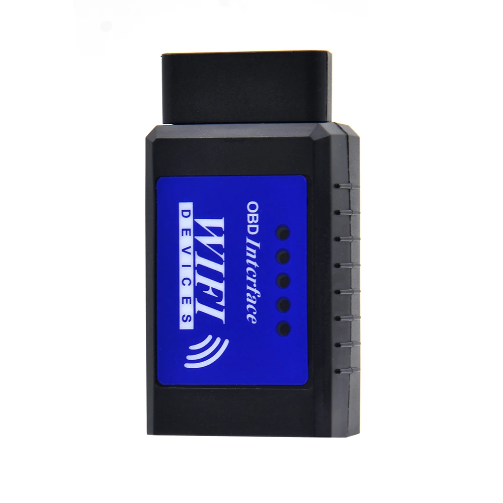 ELM327 OBD2 WIFI синяя версия автоматического сканирования ELM 327 Wifi поддерживает Android и iOS