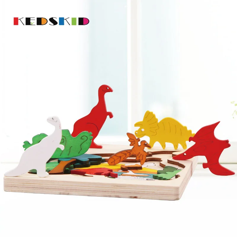 Design Lovely wooden 3D stereoscopic multi story puzzle educational Montessori teaching aids toys | Игрушки и хобби