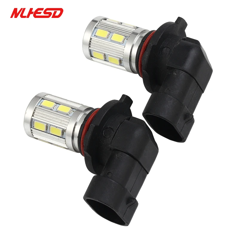 10X HB4 9005 9006 12SMD 5630 Cree чип с объективом супер белый светодиодный лампы 6000K 12V 15W