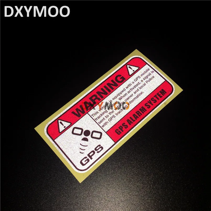 Наклейки на мотоцикл и велосипед 1 шт. предупреждающая GPS сигнализация система