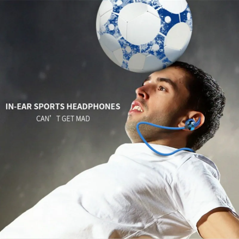 Спортивные Bluetooth наушники, беспроводные наушники, стерео Bluetooth 4,2, гарнитура, поддержка TF карты, MP3, с микрофоном для телефона