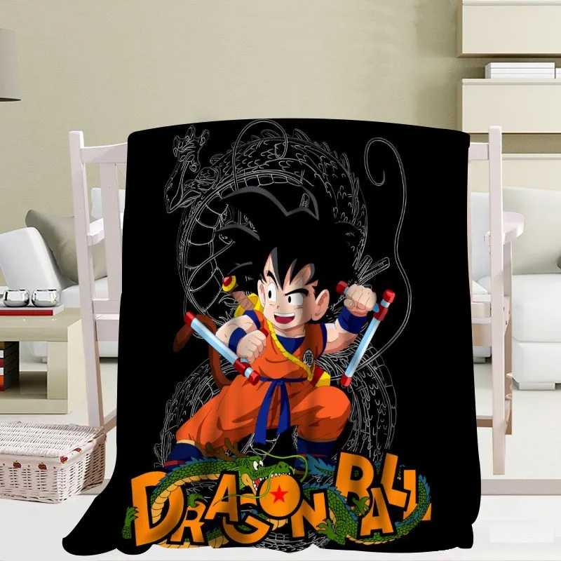 Blanket Dragon Ball Z на заказ шерстяное одеяло Falafel для помещений/на открытом воздухе одеяло для путешествий 4" x 50", 5" x 60", 5" x 80" больше размера - Цвет: Blanket