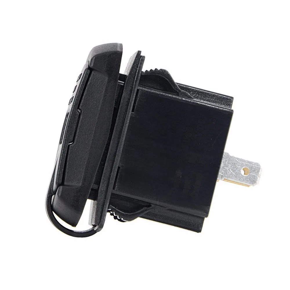 12 V-24 V Применение 5V 4.2A Dual USB Зарядное устройство Порты Мощность розетка с светодиодный вольтметр Напряжение для переключатель счетчика Панель кулисный переключатель Панель