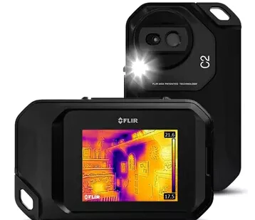 Новая компактная профессиональная тепловизионная камера Flir C2 80X60 C3 с Wi-Fi |