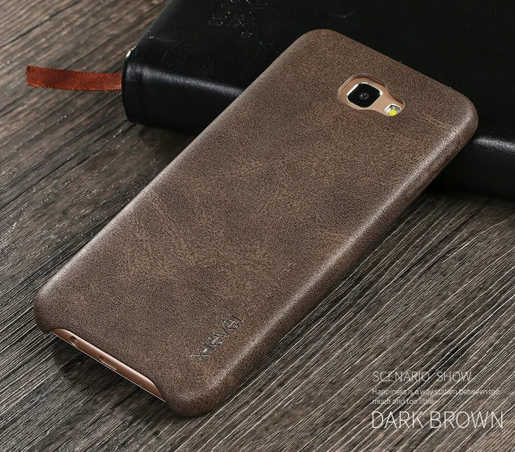 J7 Prime On7 2016 X-Level чехол для телефона из искусственной кожи в стиле ретро Samsung Galaxy J5