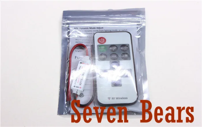 Одноцветный диммер постоянного тока с дистанционным управлением 12 В 11 клавиш