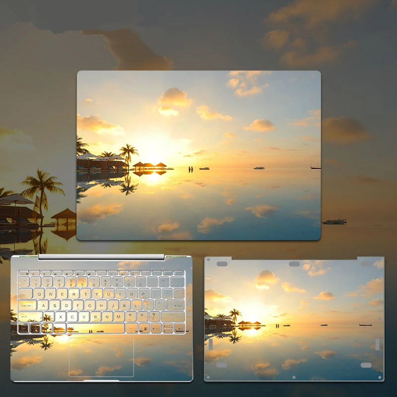 Цветная стильная наклейка для ноутбука Xiao mi notebook mi Air 12,5 13,3 Pro 15,6 дюймов наклейка на весь корпус виниловая кожа для ноутбука Xiao mi