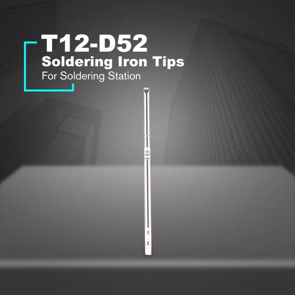 T12 Electronic Soldering Iron Tip T12-D52 High-grade Welding Tools for Station Rapid heating | Инструменты