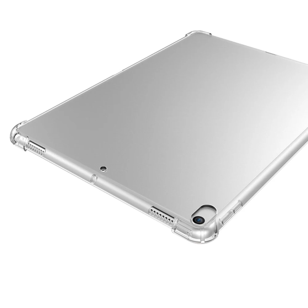 Чехол KAIBASSCE для iPad Pro11 дюймов 2018 2020 мягкий чехол из ТПУ с четырьмя углами защитой
