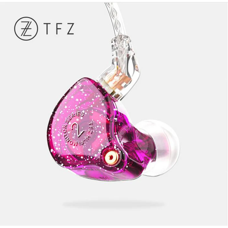 Ароматный Zither TFZ серии 2 модные наушники с 2pin интерфейс HIFI монитор спортивные