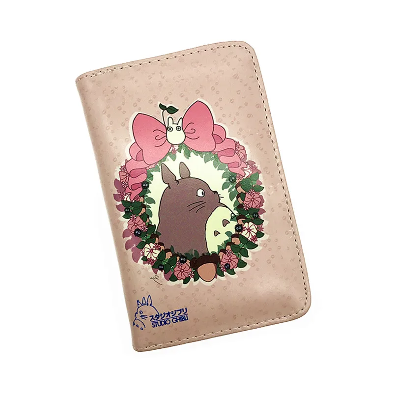 Модные женские кошельки держатель для карт Женский кошелек Тоторо на молнии и