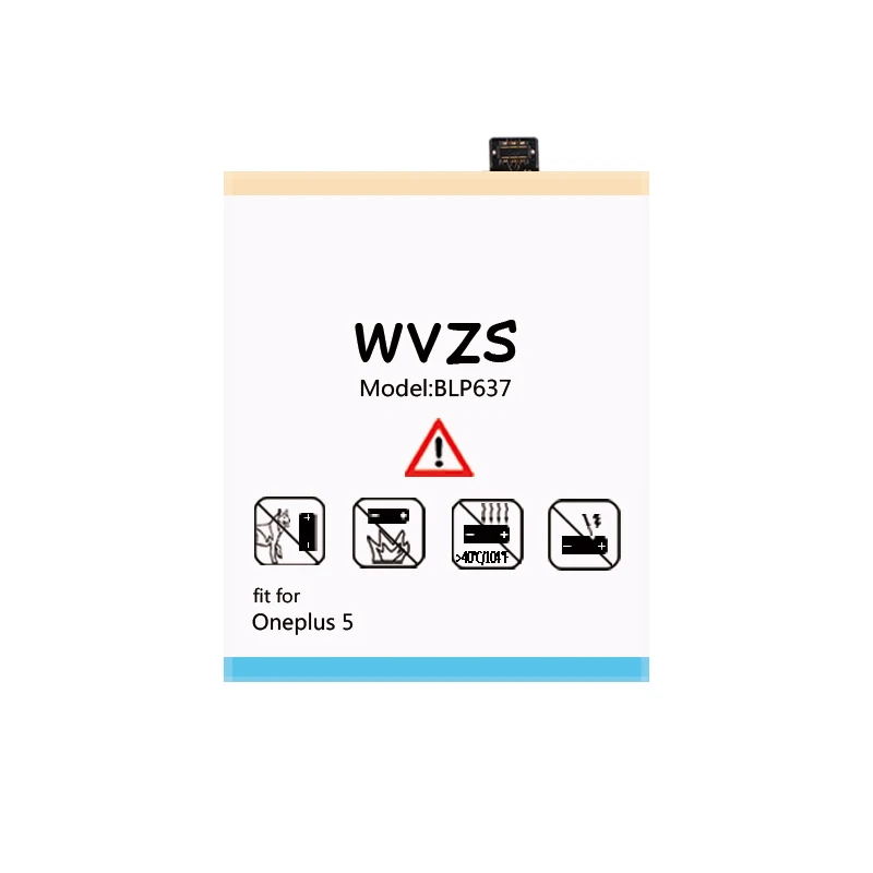Wvzs 4200 мАч литий полимерный аккумулятор BLP637 для One Plus 5 Oneplus пять сменных