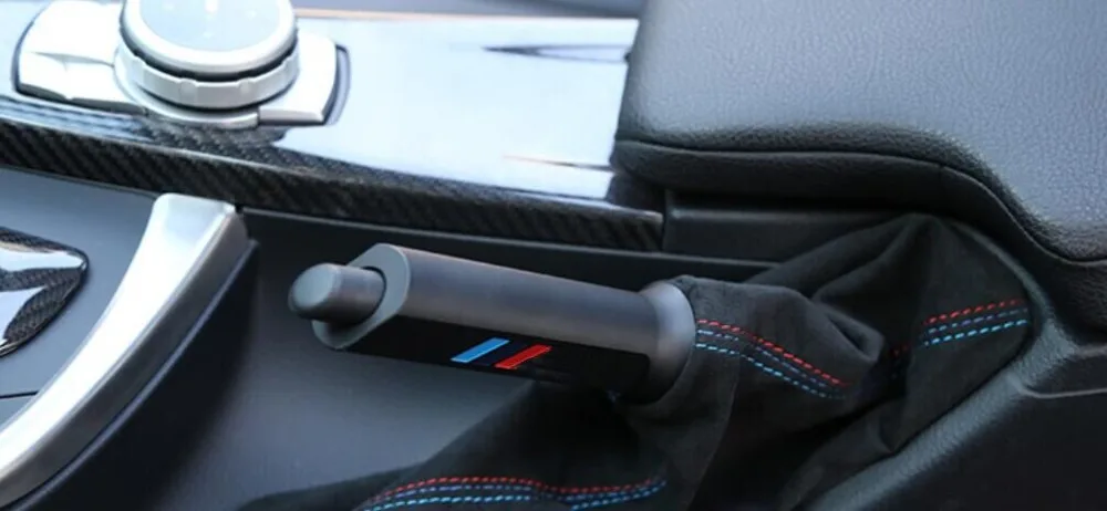 Car-styling Aluminium alloy Handbrake modify Cover case For E30 E36 E46 E90 E91 E92 E93 F30 F31 F32 F33 F34 | Автомобили и