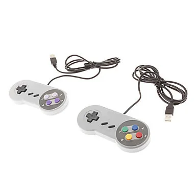 Популярный 1 супер игровой контроллер SNES USB классический геймпад для ПК MAC Games