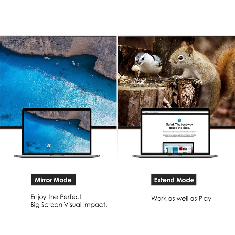 USB-C к VGA Type C (совместим с Thunderbolt 3) адаптеру совместим MacBook Pro/MacBook Air 2018/iMac 2017 |