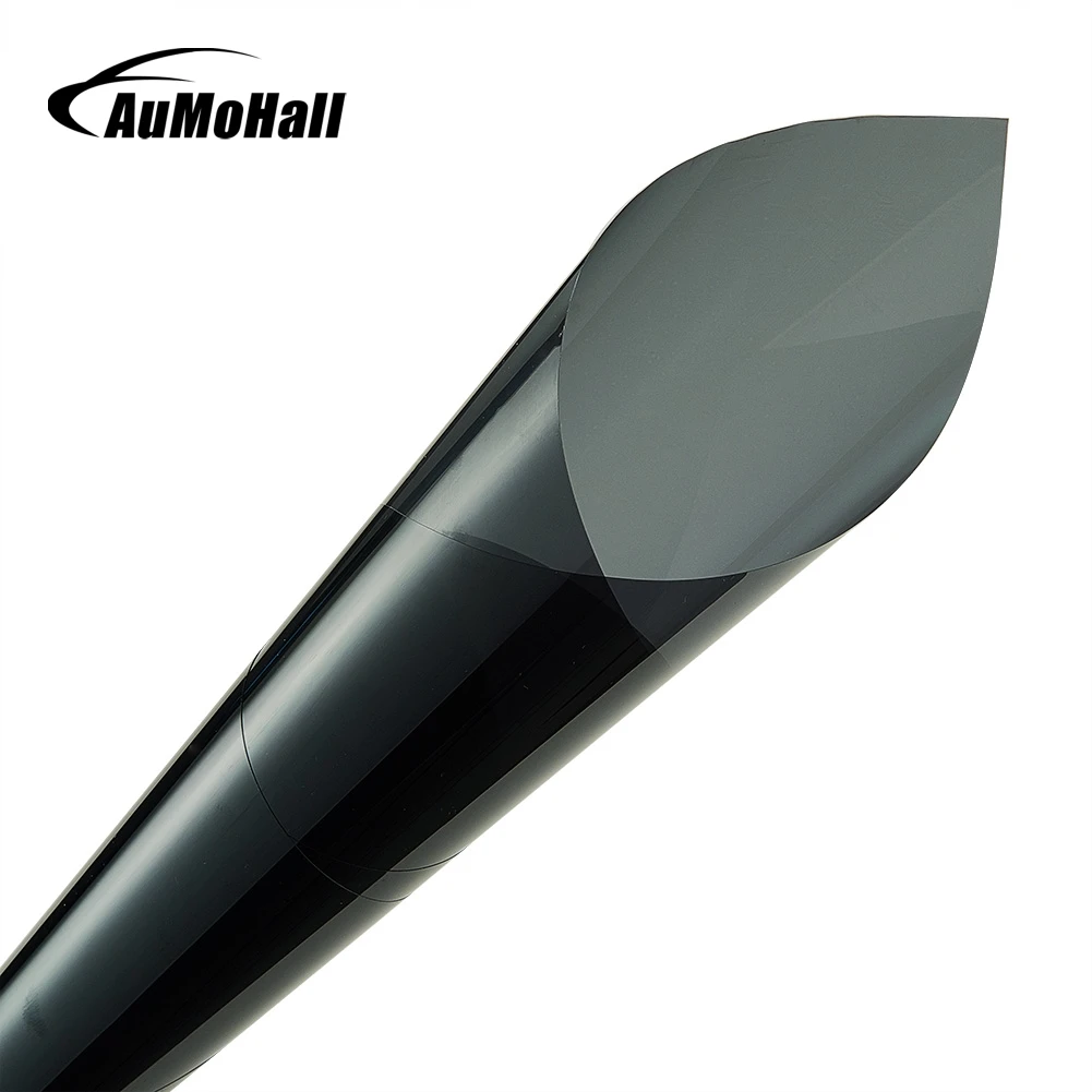 AuMoHall 50*300 см тонированная пленка на окна автомобиля, боковое окно VLT 14%, авто дом, коммерческая Солнечная защита