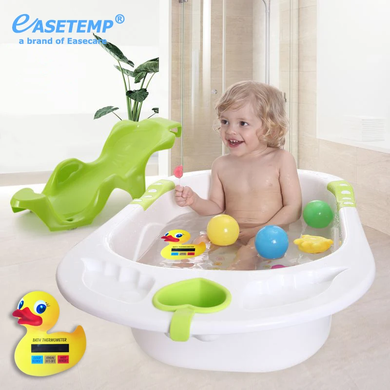 

100pcs/lot Free Shipping Baby Care Duck Bath Thermometer for Water Temperature