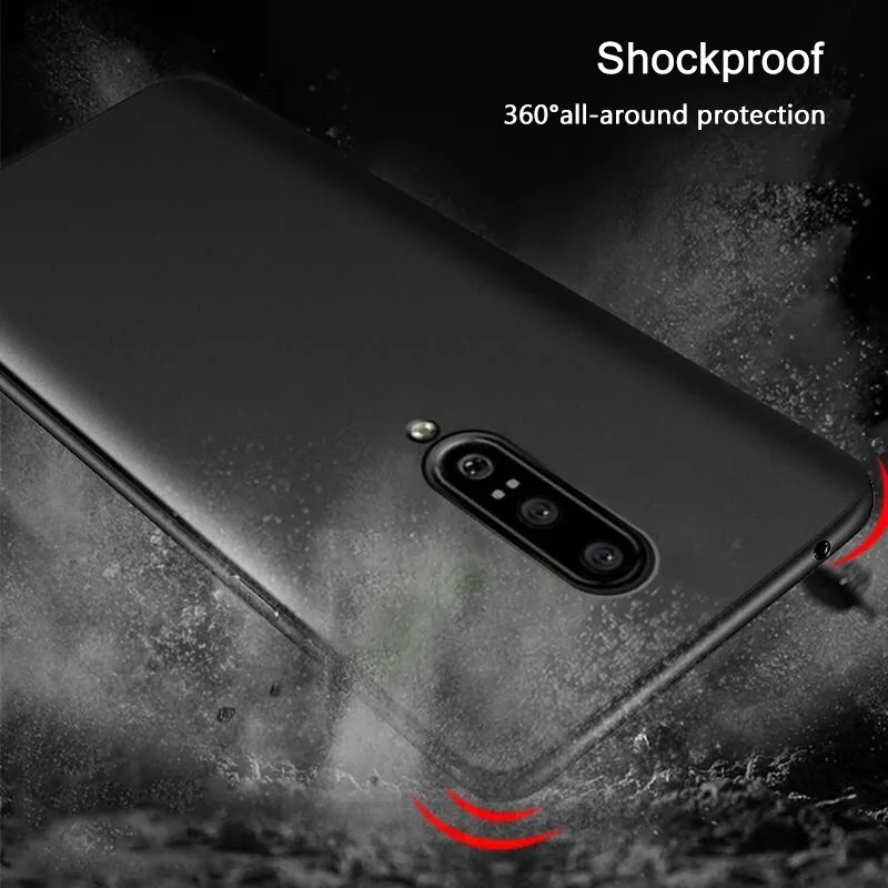 Мягкий чехол для телефона Keajor Oneplus 7 Pro простой тонкий матовый классический