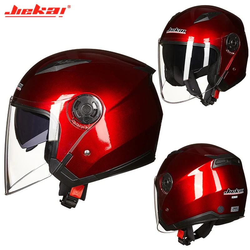 Мужские мото rcycle полушлемы с двумя линзами скутер шлем Casco vespa деревня езда capacete de