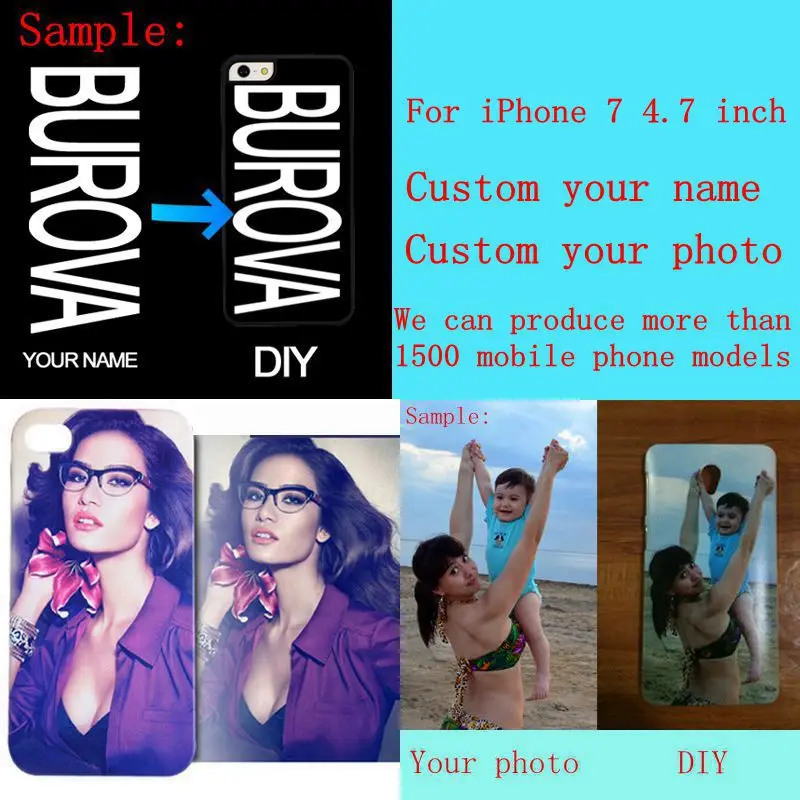 Чехол накладка для iPhone 7 4 дюйма с принтом на заказ cover for iphone case covercover design | Бамперы -32713565690