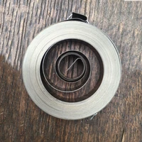 wholesale cheap spiral flat wire coil spring constant force springs0 25mm thickness8mm width5000mm length 45mm out diameter