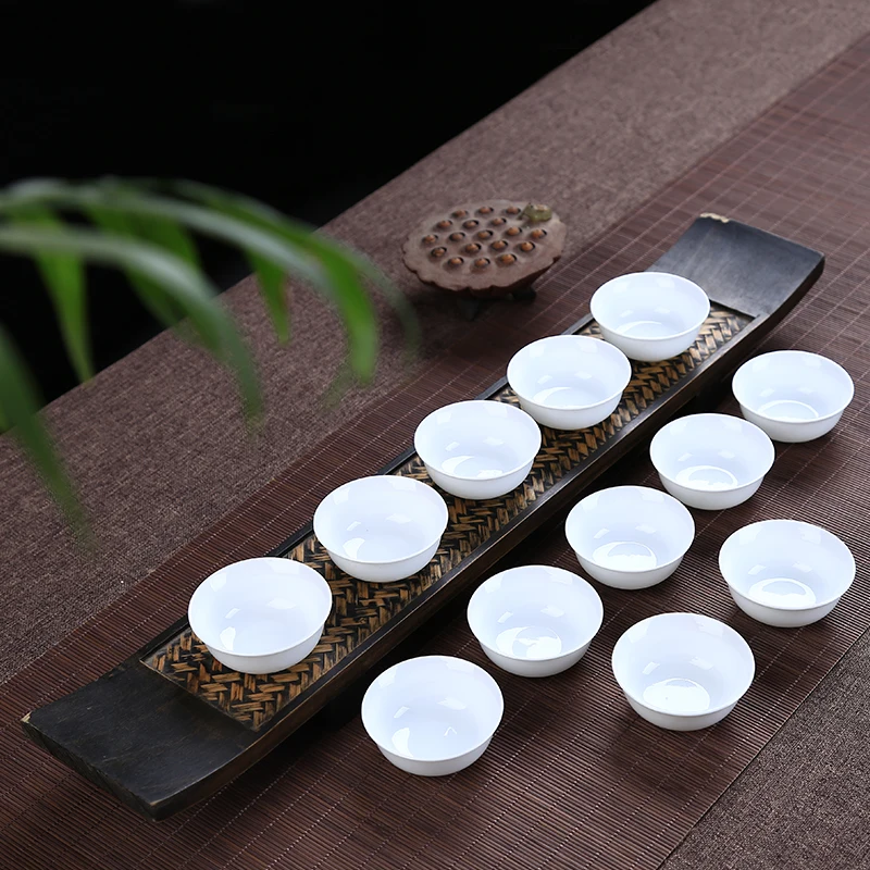 

Chinse Kung Fu Cups White Small Tea Bowl 12pcs 28ml