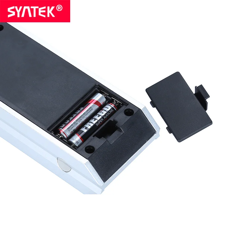 Syntek цифровой угломер и уровень коробки с магнитом освещает электронный