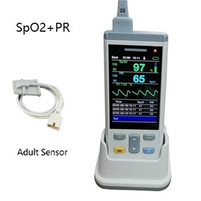 SP20 soft adult 3,5 TFT 1 или 3 датчик SpO2+ PR ручной пульсоксиметр для взрослых детей и новорожденных датчик Oximetro пульсометр CE - Цвет: SP20 soft adult