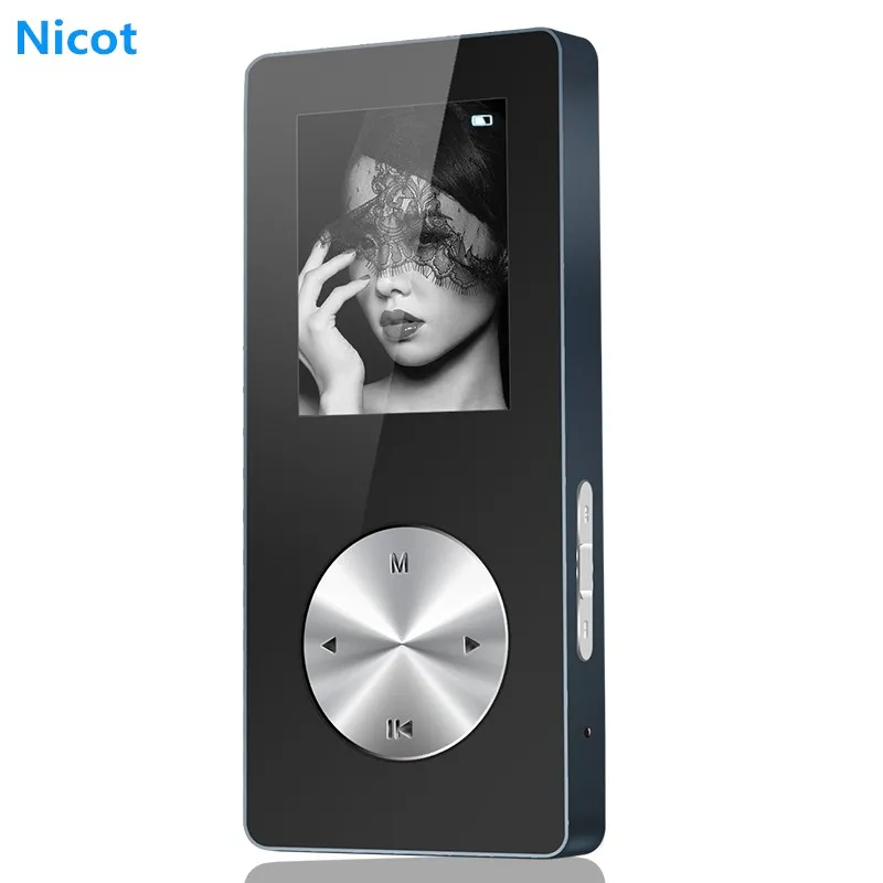 Нико Bluetooth MP3 плеер 4G 8 г 16 металл Hifi Музыка Спорт мини проигрыватель Walkman с Динамик