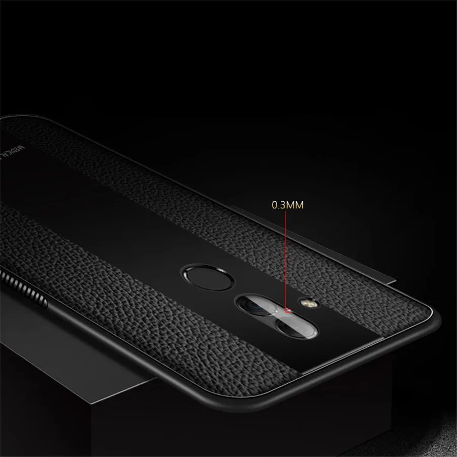 Роскошный чехол из мягкого ТПУ границы Стекло для телефона Huawei maimang 6