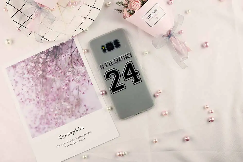 Мягкий чехол Teen Wolf для Samsung Galaxy S7 Edge S8 S9 S10 S11 S20 S21 Plus Lite E Ultra|Бамперы| |