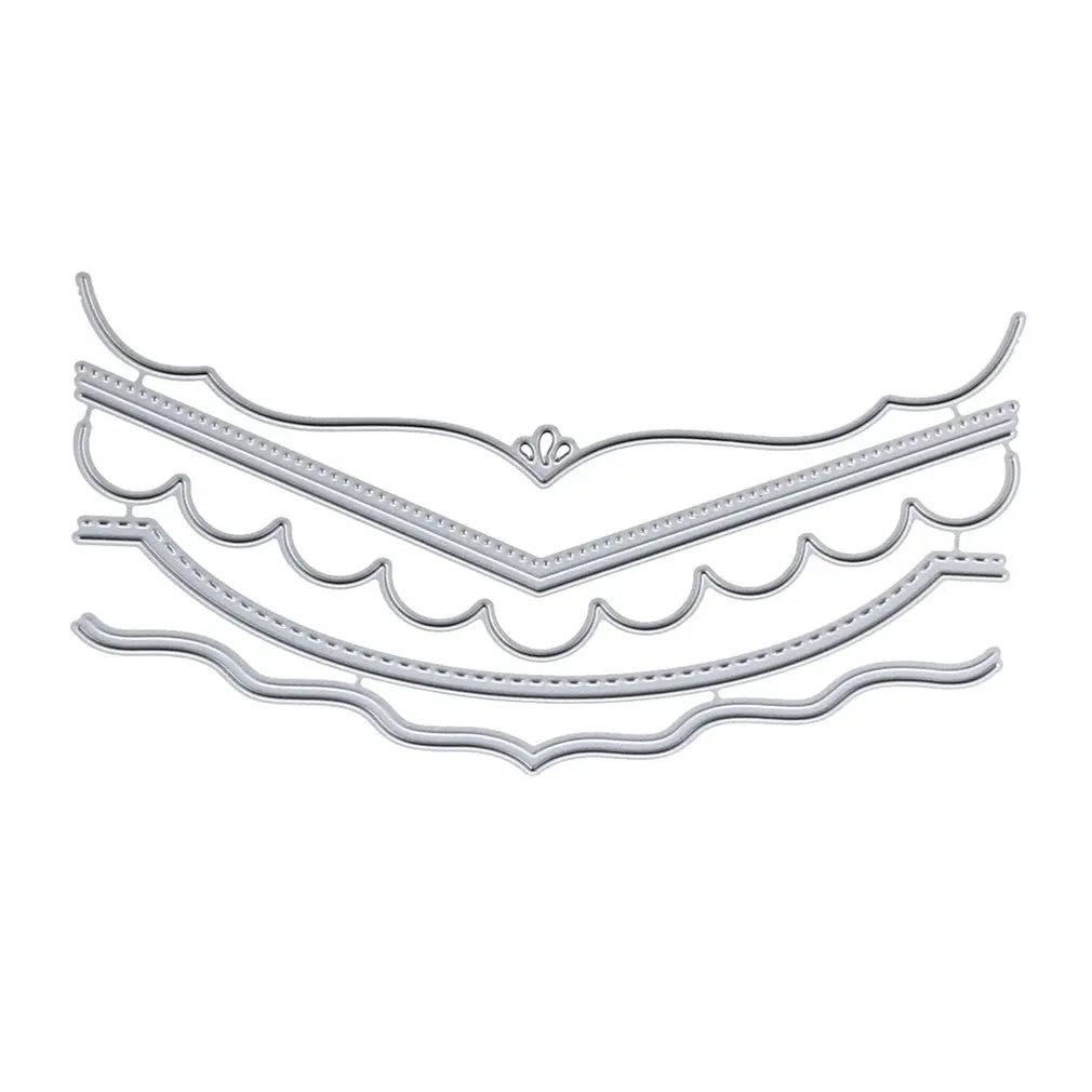 Зубчатая крышка панели металла резки штампы трафарет для скрапбукинга