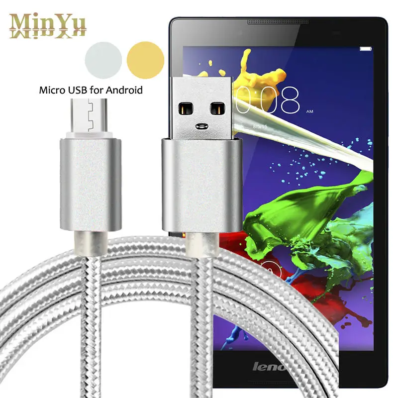 Micro USB 2 0 кабель для синхронизации данных и быстрой зарядки Lenovo Yoga 3 8 10 Tab |