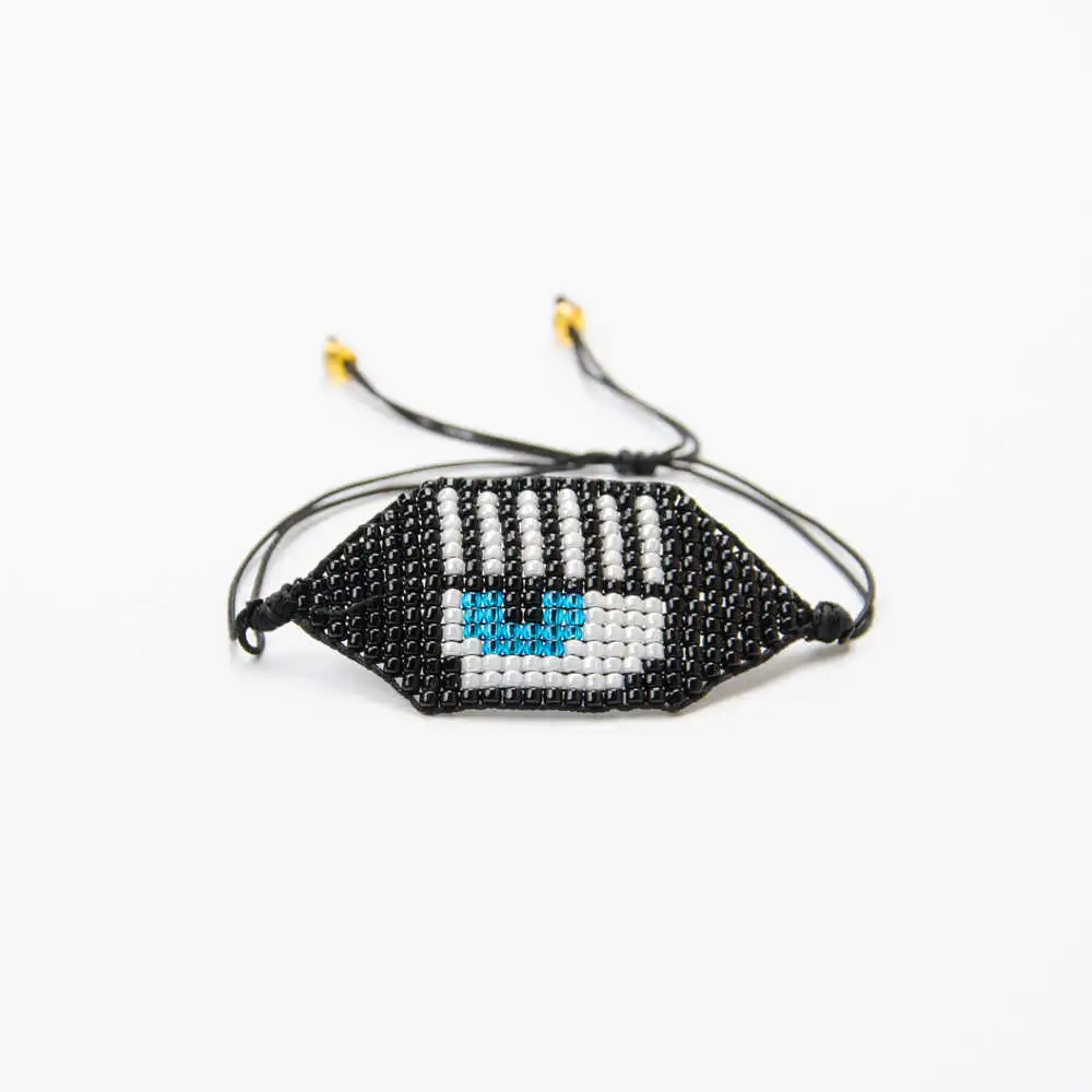 Go2boho MIYUKI браслеты сглаза браслет Pulseira Mujer Mode ручной работы Тканые ювелирные изделия женские черные глаза Delica Miyuki Joyeria