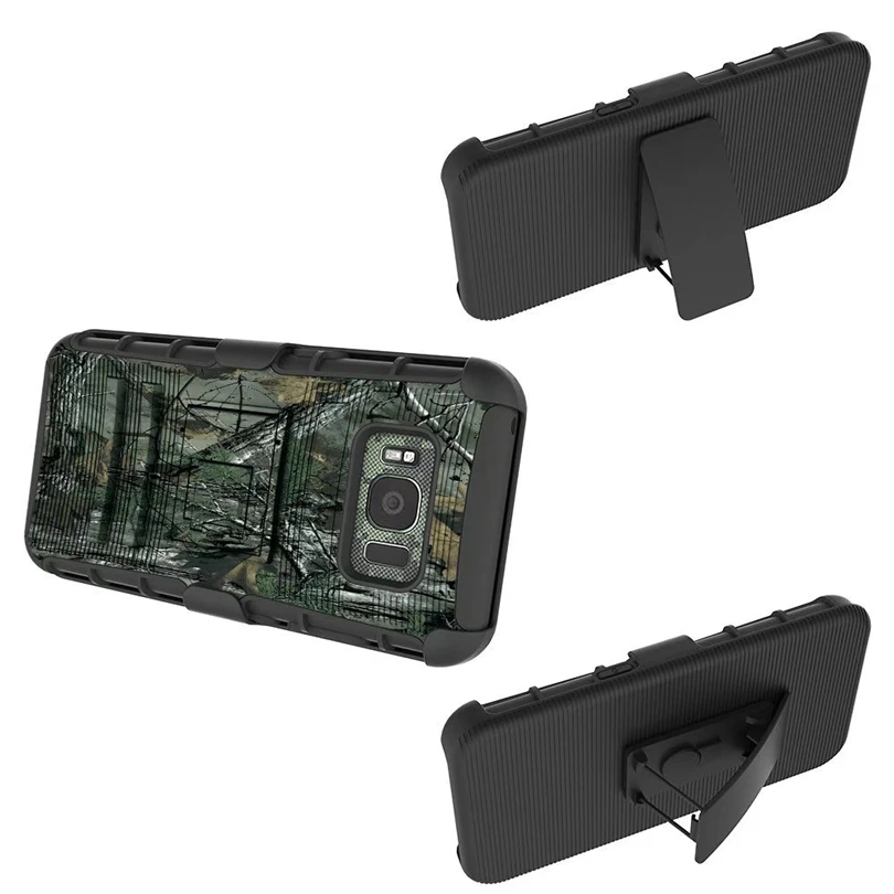 For Samsung Galaxy S8 Active / G892A Case Heavy Duty Armor Shockproof Hybrid Hard Soft Silicone Rugged Rubber Phone Cover |