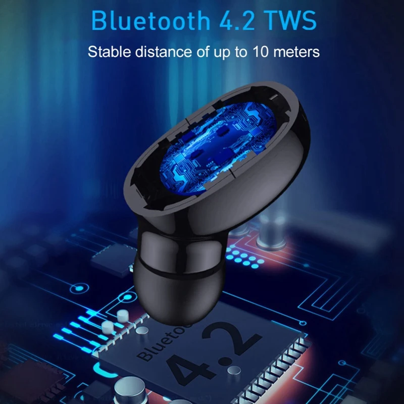 AABB-T1 беспроводной Bluetooth Невидимый одиночный наушник 4 2 Edr Мини Беспроводная