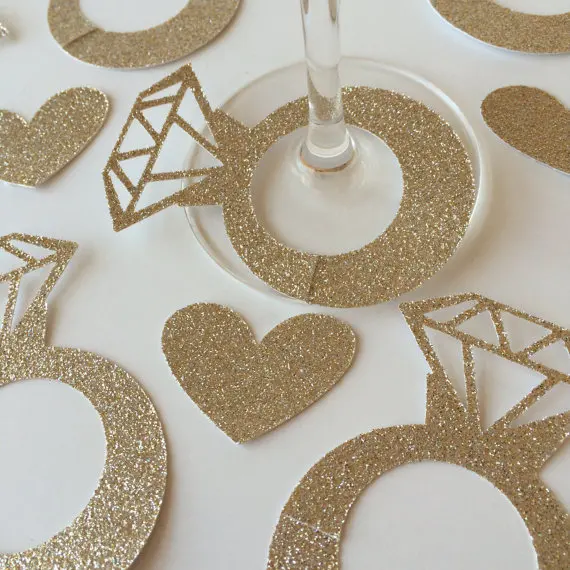 Антикварное Золотое кольцо с бриллиантами маркеры для винных напитков Именные