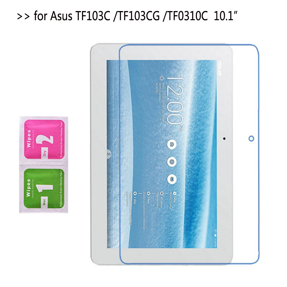 2 шт прозрачный мягкий ультра тонкий защитный экран для планшета Asus Transformer Pad TF103C