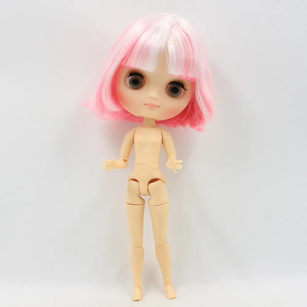 DBS blyth Middie кукла совместное тело матовое лицо белый и розовый 1/8 20 см bjd Подарочная