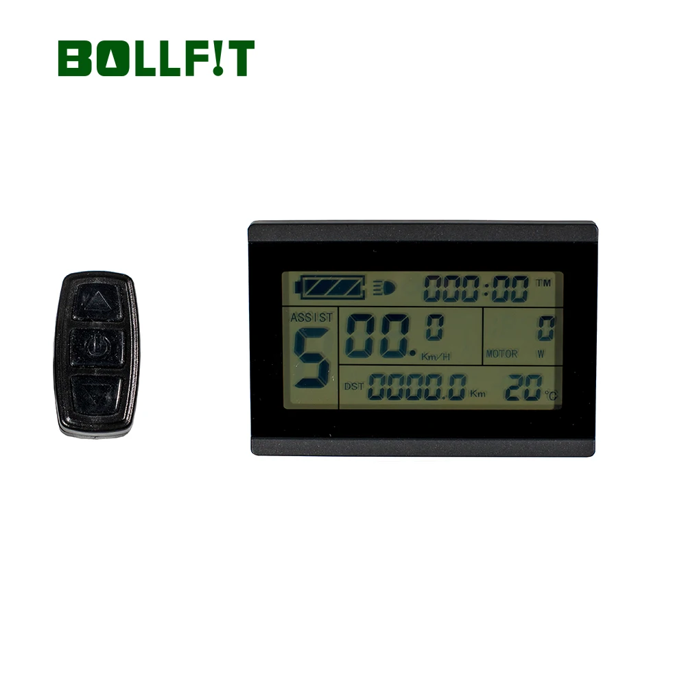 BOLLFIT KT дисплей Kunteng 24 в 36 в 48 в 72 в LCD3 LCD3U панель управления дисплей Электрический велосипед части Аксессуары