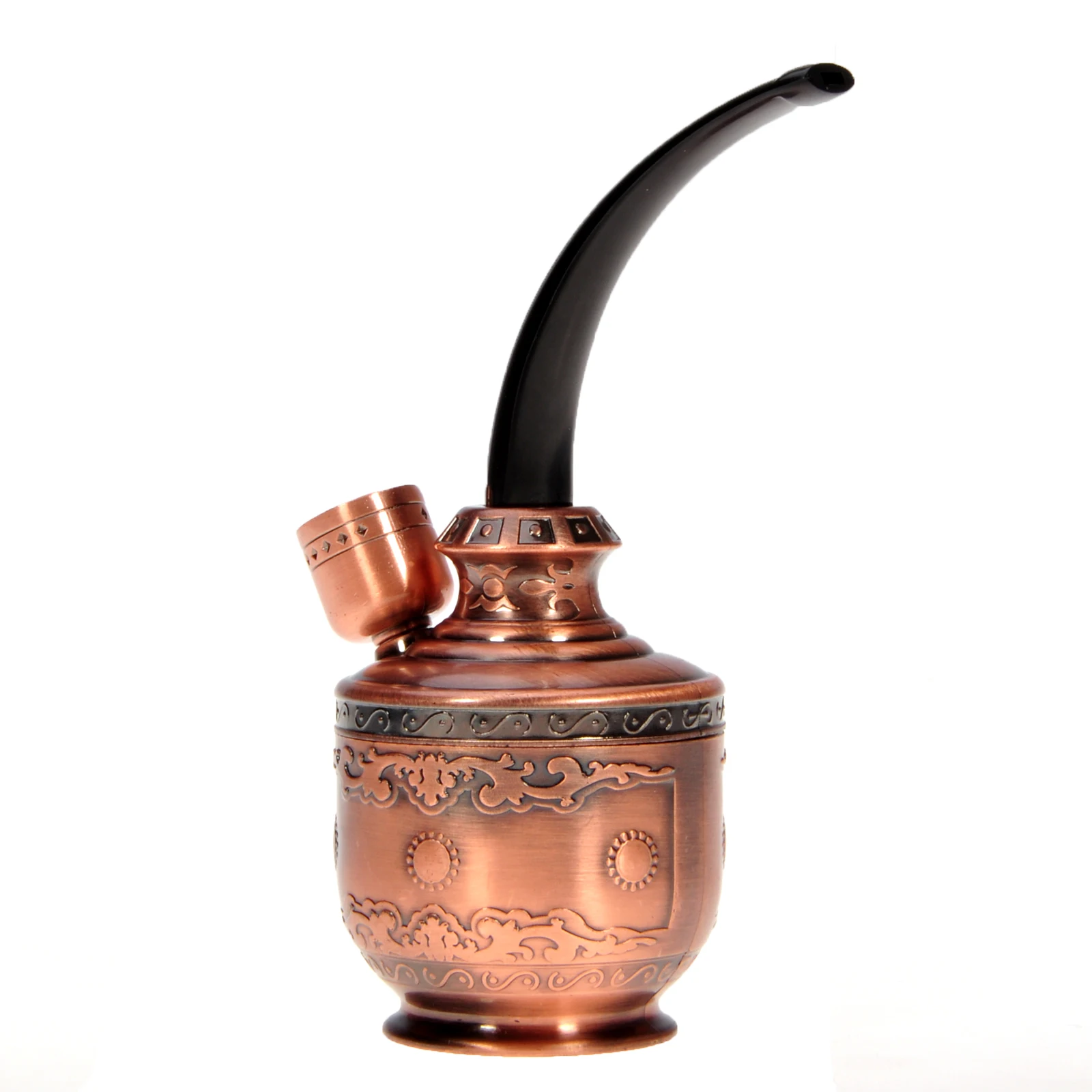 1 шт. Бронзовая Вода Курительная трубка Шиша Кальян Мундштук Трубы JD-128 | Дом и сад