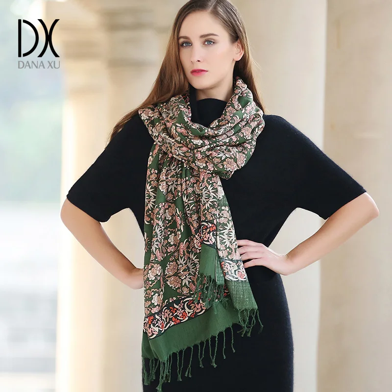 New 2019 Women Winter Scarf For Wool and Silk And Shawl Warm Female Plaid echarpe Face Shield |