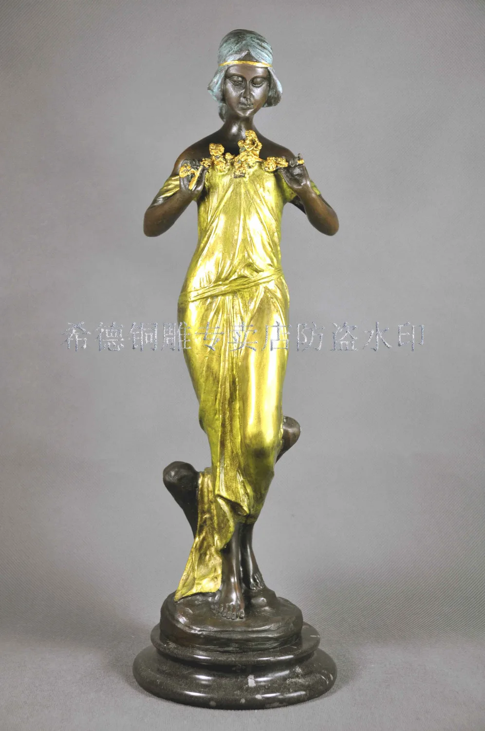 Бронзовая Обнаженная женщина девушка модель эротическая скульптура крупным