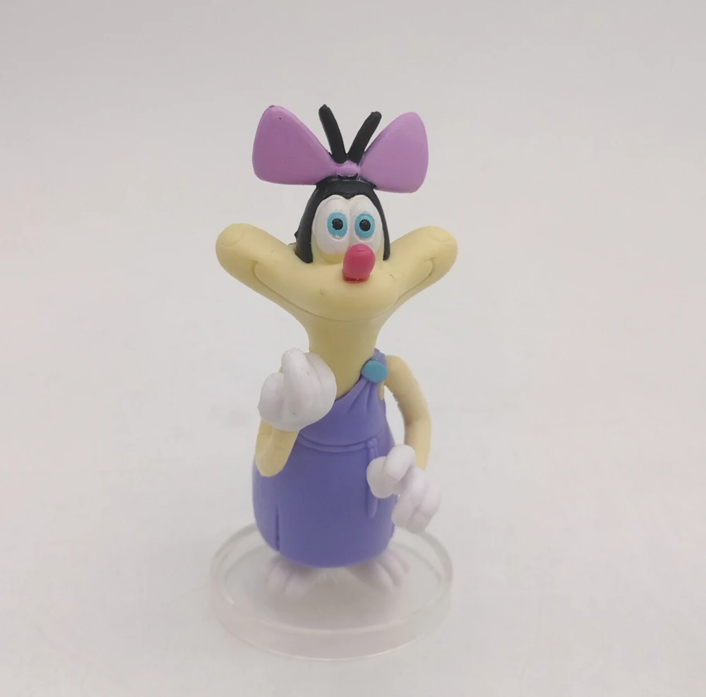 Collection of Oggy, Olivia, and Jack Toy Dolls from Oggy and the