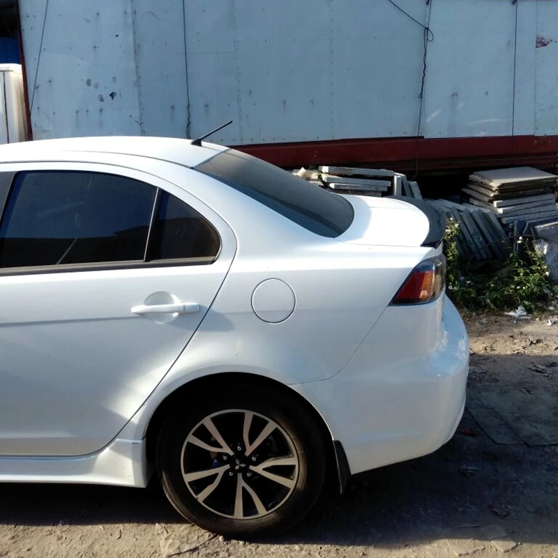 Для Mitsubishi Lancer EX 2006 до спойлер высокого качества АБС маленький спойлер грунтовка или любой цвет задний спойлер для Lancer EX