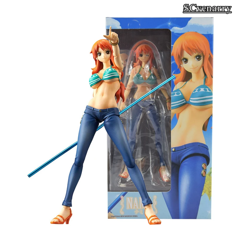MegaHouse переменная действия героев Одна деталь Nami ПВХ фигурку Коллекционная