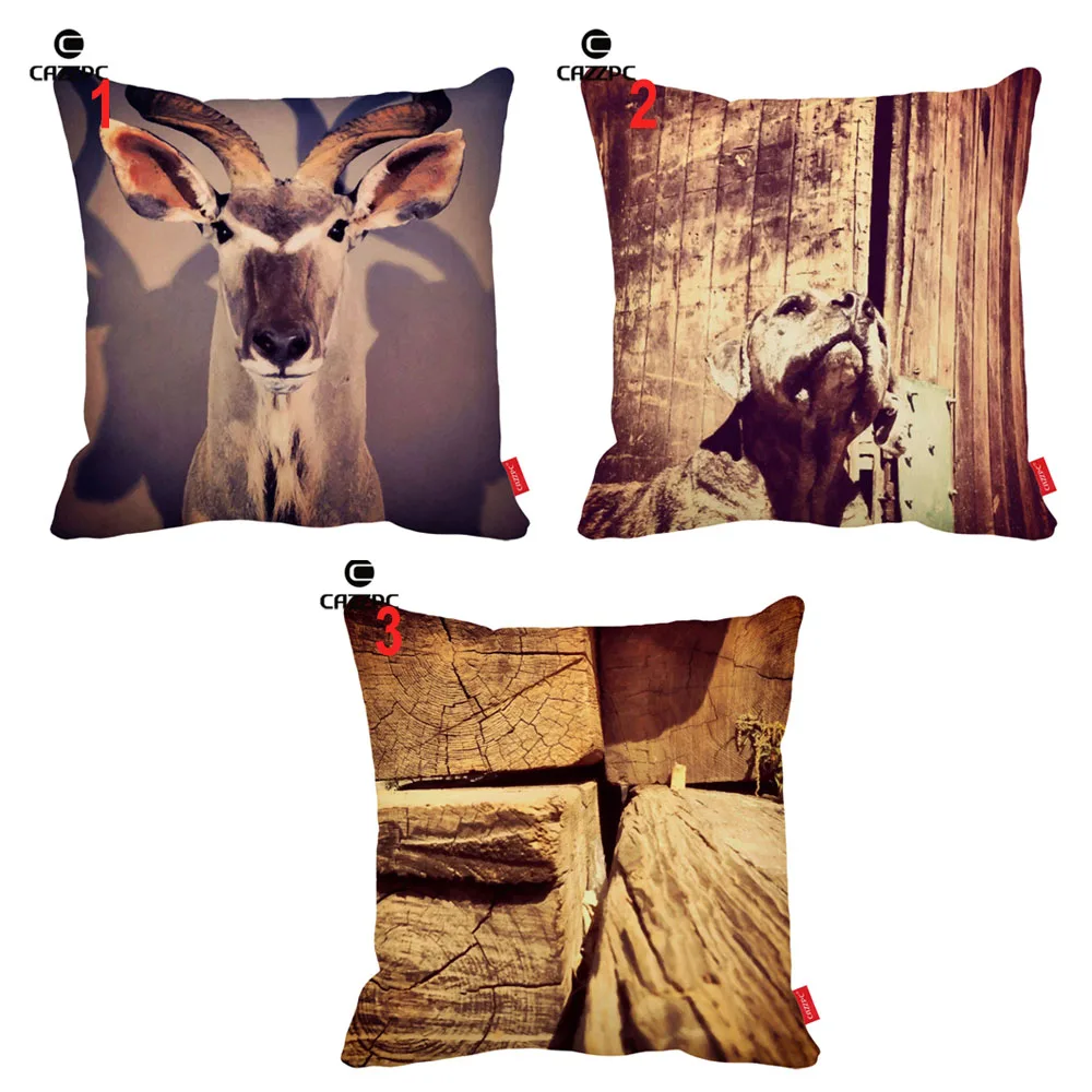 Винтаж Африка оленей Пособия по немецкому языку овчарка древесины фотографию