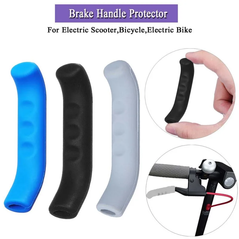 Silica Brake Handle Cover Protector Electric Scooter Antiskid Accessories Bike Bicycle Cycling Universal Cover for Xiaomi M365
